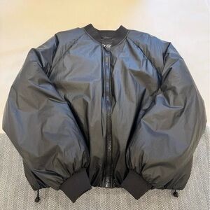 Zara Black Bomber Jacket